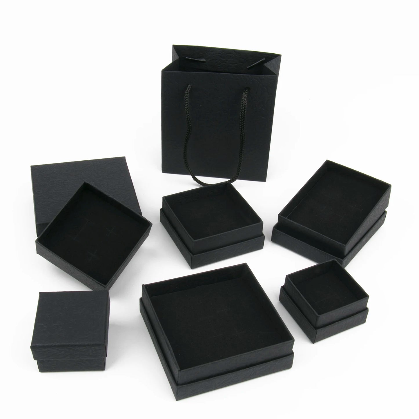 Multi Size Square Ribbon Jewelry Box