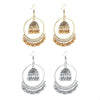 2025 New Retro Tassel Drop Earrings Jhumka Indian Ethnic Dangling Earrings for Women