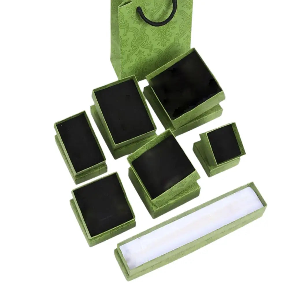 Elegant Bow Gift Box Matcha Green Paper Box