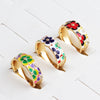 2025 New Rings For Women Creative Handmade Enamel Craft Women's Rings Women's Party Jewelry Epoxy Craft Womens Rings