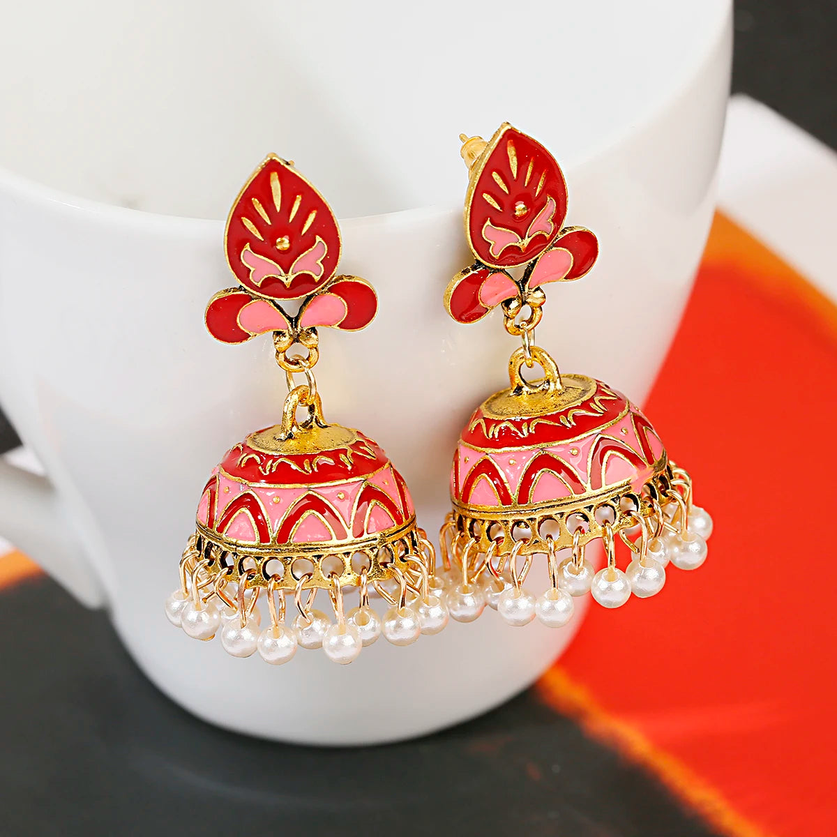 Pendientes Piercing Indian Jewelry Jhumka Charms Earrings For Women Accessories kolczyki Stud Earring Trendy Wedding Ear rings