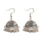 Tibetan Jewelry Silver Color India Geometric Hanging Dangle Drop Earrings Bohemia Bells Jhumka Earrings