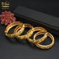 ANIID Dubai 24K Gold Color Hand Bracelet And Bangles Women Designer African Charm New Luxury High Quality Moroccan Jewelry