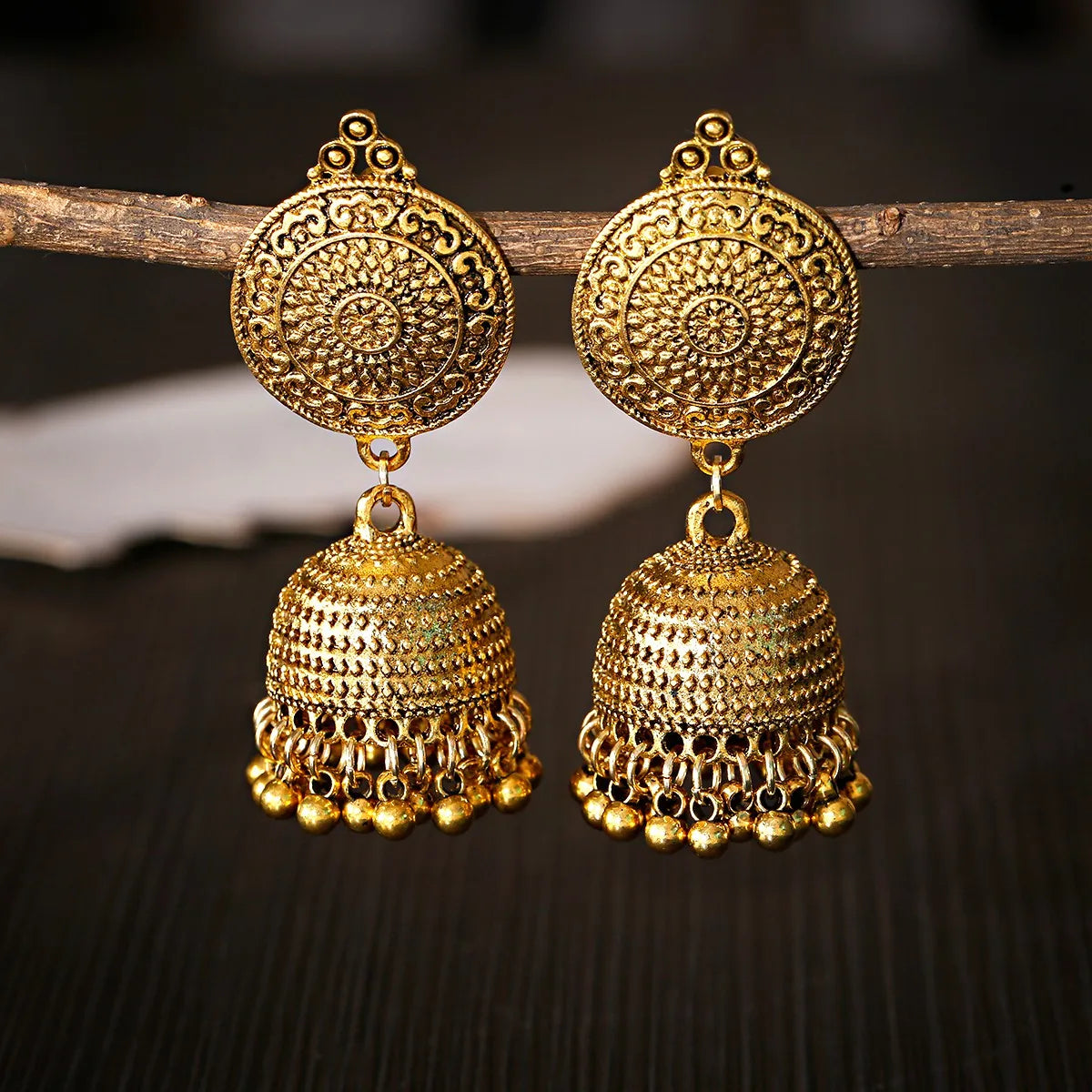 Pendientes Piercing Indian Jewelry Jhumka Charms Earrings For Women Accessories kolczyki Stud Earring Trendy Wedding Ear rings