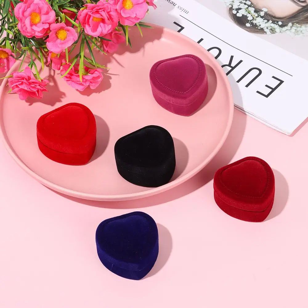 Lovely Velvet Box for Earrings Necklace Bracelet