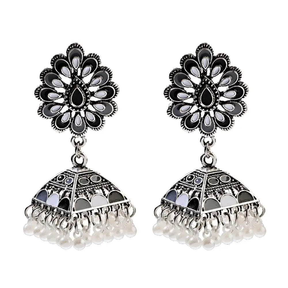 Pendientes Piercing Indian Jewelry Jhumka Charms Earrings For Women Accessories kolczyki Stud Earring Trendy Wedding Ear rings