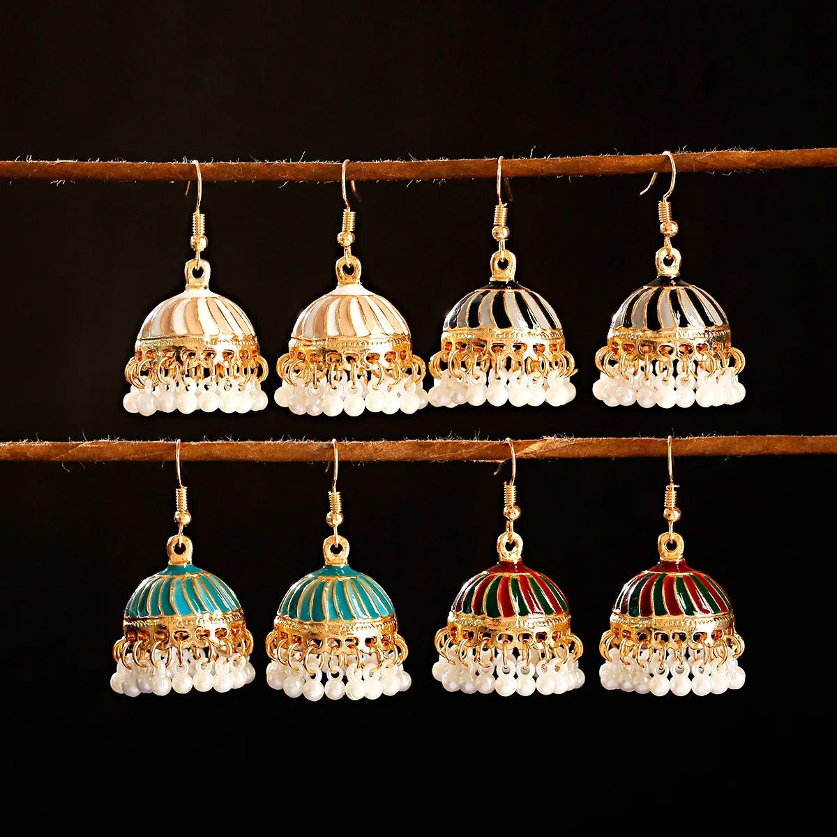 Pendientes Piercing Indian Jewelry Jhumka Charms Earrings For Women Accessories kolczyki Stud Earring Trendy Wedding Ear rings