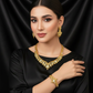 Zenat Dubai Gold Color 24k Luxury Necklace Set