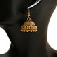 Tibetan Jewelry Silver Color India Geometric Hanging Dangle Drop Earrings Bohemia Bells Jhumka Earrings