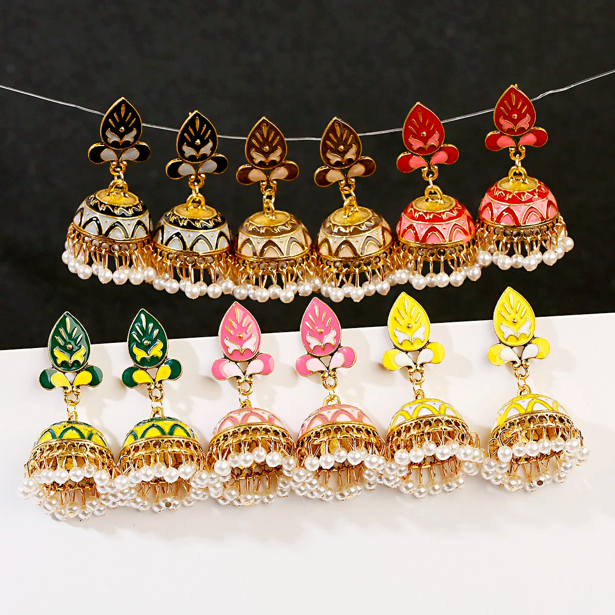 Pendientes Piercing Indian Jewelry Jhumka Charms Earrings For Women Accessories kolczyki Stud Earring Trendy Wedding Ear rings