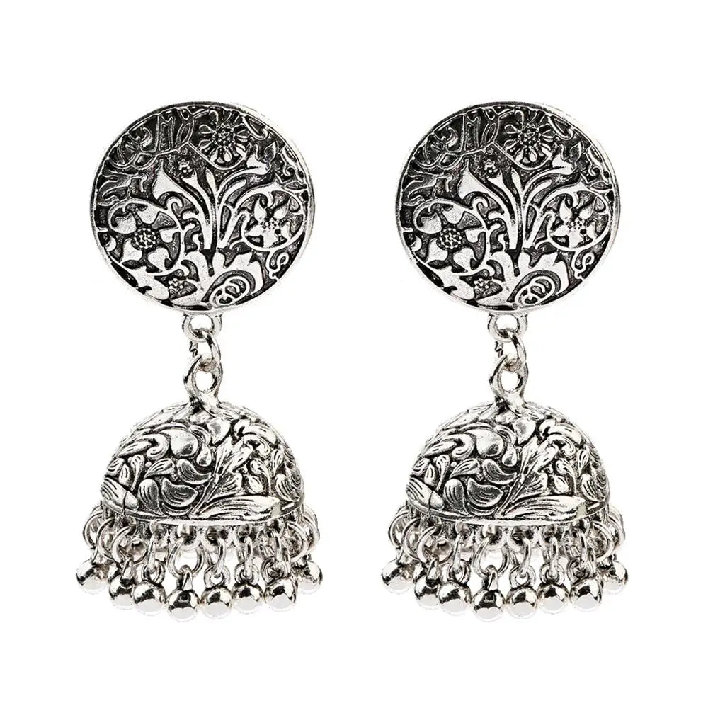 Pendientes Piercing Indian Jewelry Jhumka Charms Earrings For Women Accessories kolczyki Stud Earring Trendy Wedding Ear rings