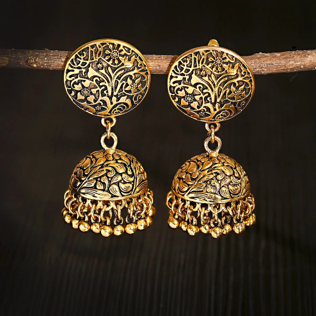 Pendientes Piercing Indian Jewelry Jhumka Charms Earrings For Women Accessories kolczyki Stud Earring Trendy Wedding Ear rings