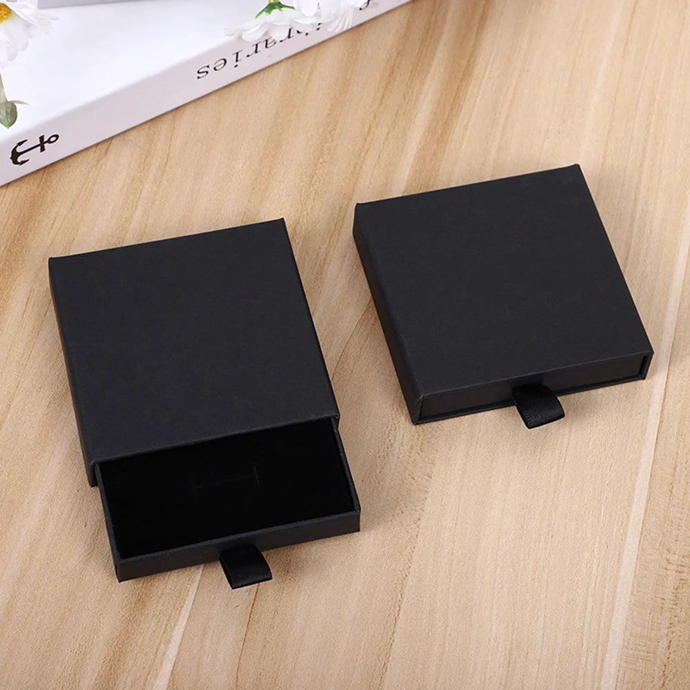 Kraft Paper Drawer Jewelry Box