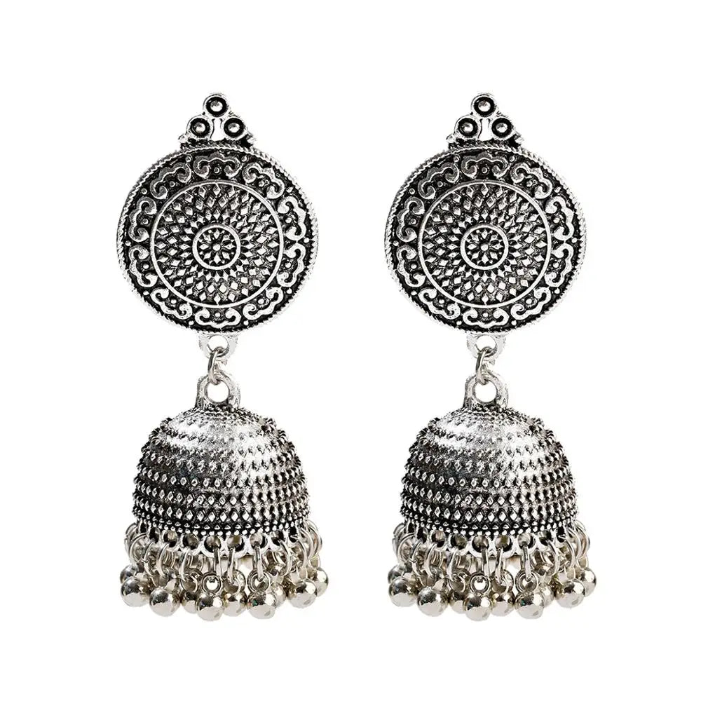 Pendientes Piercing Indian Jewelry Jhumka Charms Earrings For Women Accessories kolczyki Stud Earring Trendy Wedding Ear rings