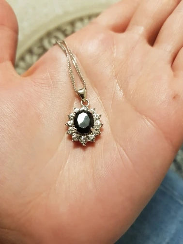 Luxury 925 Silver Needle Pendant Necklace Hoop Earrings Sets For Wedding Femme Pendant Chain Necklace Party Gifts