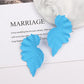 Fashion Geometric Gold Color Ginkgo Biloba Leaf Shape Drop Earring Creative Personality Earring Jewelry