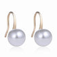 Bijoux Pearls Stud Earrings Fashion Jewelry Brincos Pearls Crystal Earing pendientes mujer boucle d'oreille