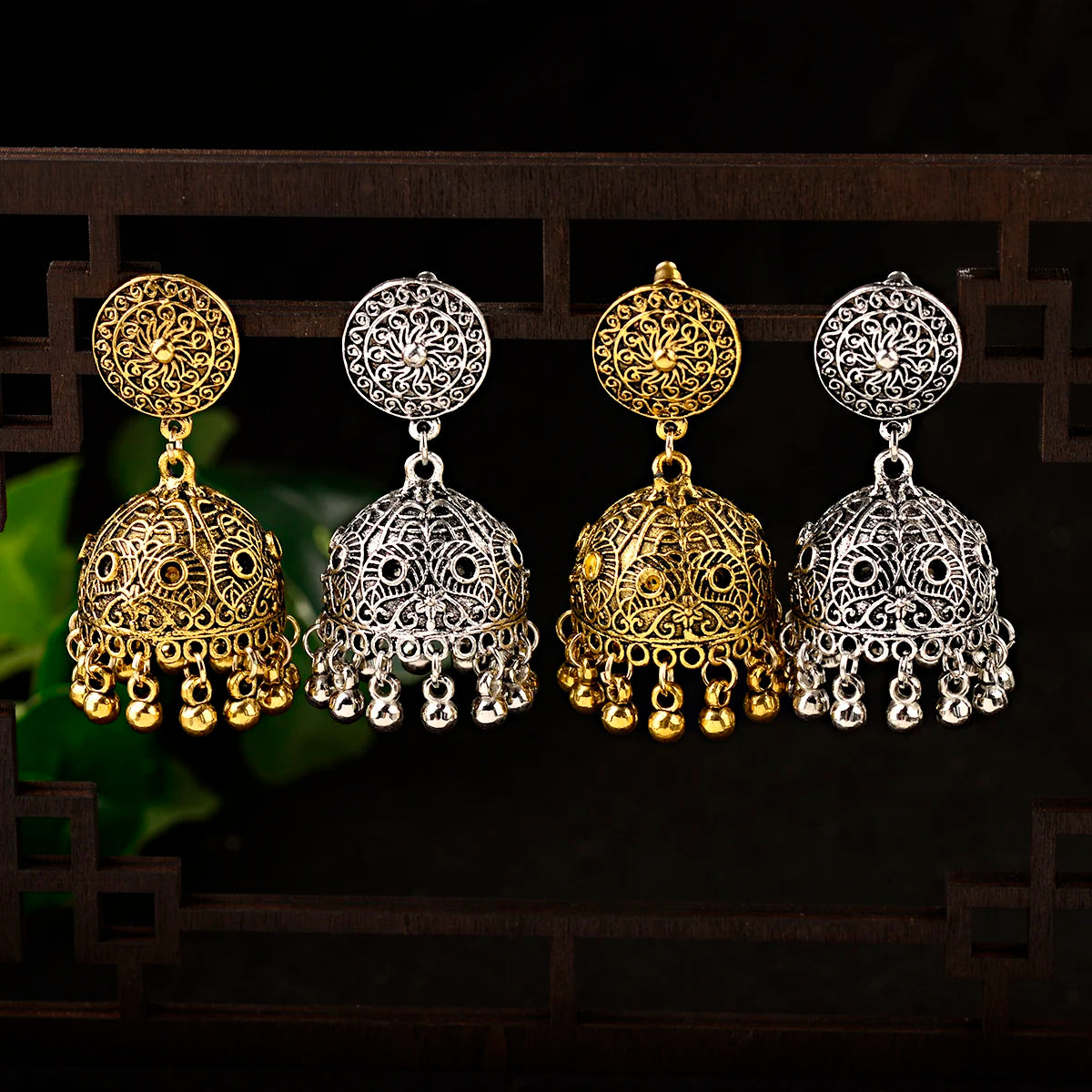 Pendientes Piercing Indian Jewelry Jhumka Charms Earrings For Women Accessories kolczyki Stud Earring Trendy Wedding Ear rings