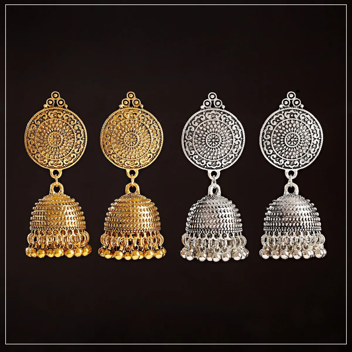 Pendientes Piercing Indian Jewelry Jhumka Charms Earrings For Women Accessories kolczyki Stud Earring Trendy Wedding Ear rings