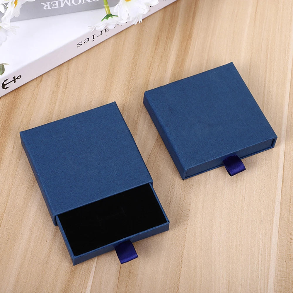 Kraft Paper Drawer Jewelry Box