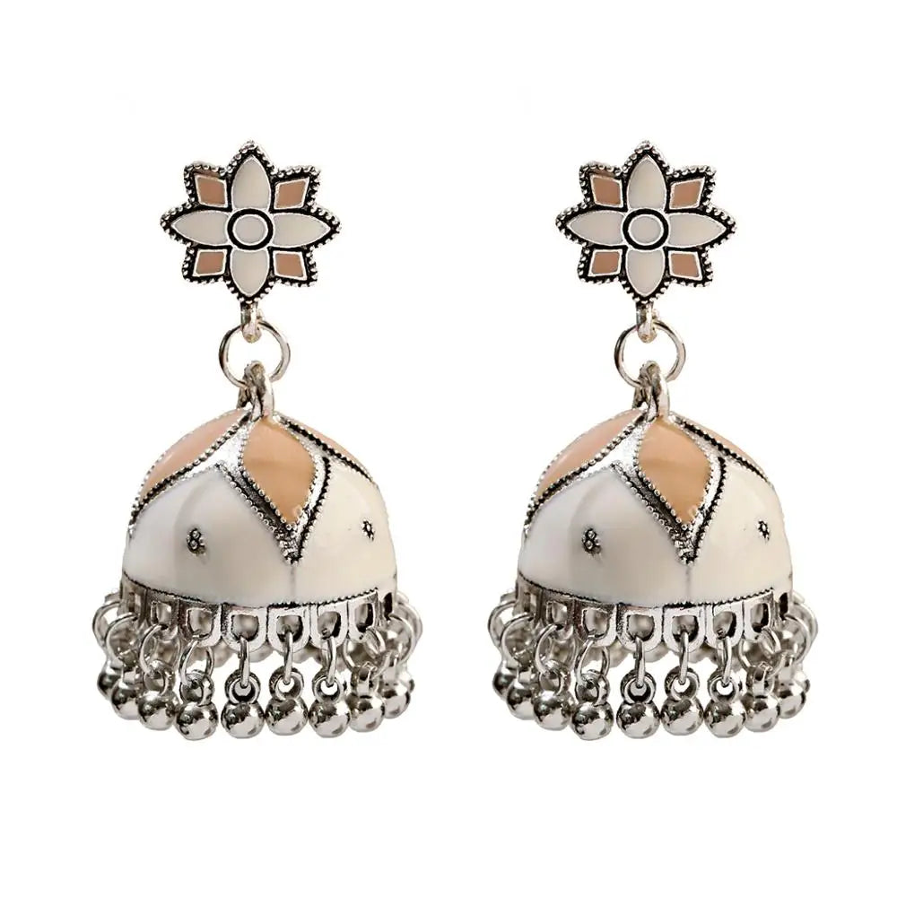 Pendientes Piercing Indian Jewelry Jhumka Charms Earrings For Women Accessories kolczyki Stud Earring Trendy Wedding Ear rings