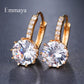 EMMAYA Fashion 9 Colors AAA CZ Element Stud Earrings For Women Wholesale Cheap Factory Price Wedding Party Gift