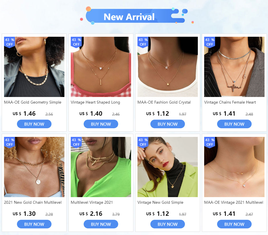 New Vintage Crystal Geometry Star Moon Lock Necklace For Women 2020 Boho Multi-level Pendants Necklaces Chokers Jewelry Gift