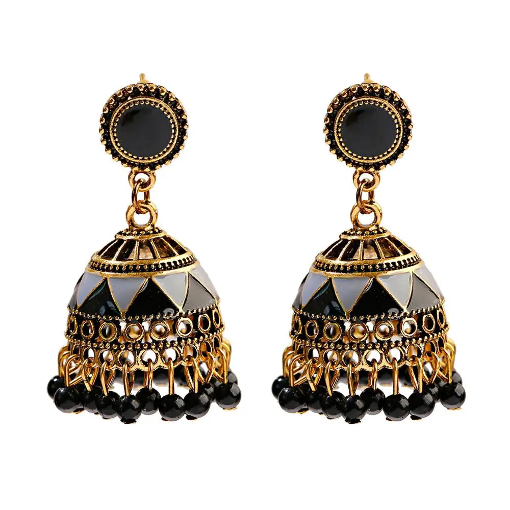 Pendientes Piercing Indian Jewelry Jhumka Charms Earrings For Women Accessories kolczyki Stud Earring Trendy Wedding Ear rings