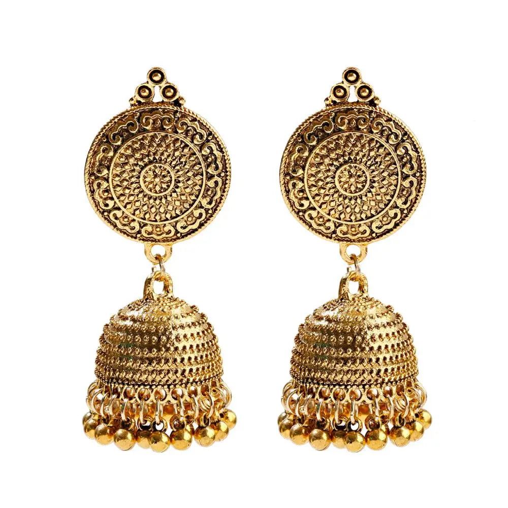Pendientes Piercing Indian Jewelry Jhumka Charms Earrings For Women Accessories kolczyki Stud Earring Trendy Wedding Ear rings