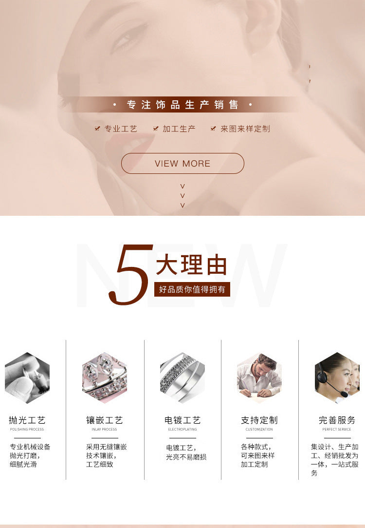 AliExpress Hot Explosions Gorgeous Women's Garnet Red Ring Oversized Zircon Fashion Party Banquet First Accessories