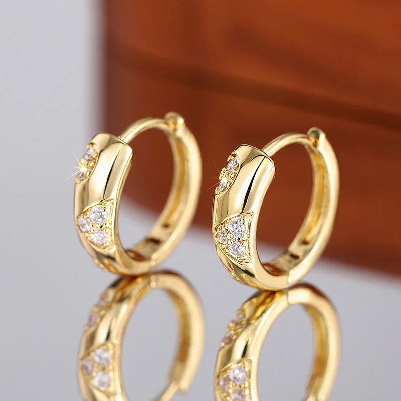 2025 New European and American Earrings for Women, Exquisite Daily Earrings, French Style, Personalized Fashion Accessories