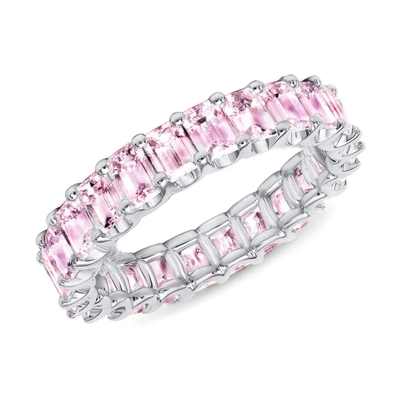 Huitan Gorgeous Promised Rings Love Wedding Jewelry Full Paved Square Crystal Zircon Elegant Women Marriage Engagement Ring New