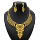 ANIID Luxury Indian Jewelry Sets for Women Party Dubai 24K Gold Color Necklace Set African Wedding Traditional Jewelry Gifts