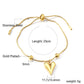 LUXUSTEEL Stainless Steel Heart Coin Charm Bracelet for Women Girl Golden Color Cuban Link Chain Bracelet Jewelry Gift 20cm