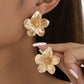Women's Fashion Earrings Flower Alloy Retro Style Women's Party Accessories Gifts