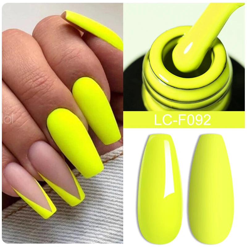 LILYCUTE 7ML Bright Red Sparkling Gel Nail Polish Silver Reflective Gel Colorful Shinning Glitter Manicure Nail Art Gel Varnish