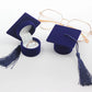 Graduation Bachelor Cap Doctor Hat Ring/Earrings Box