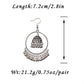 2025 New Retro Tassel Drop Earrings Jhumka Indian Ethnic Dangling Earrings for Women