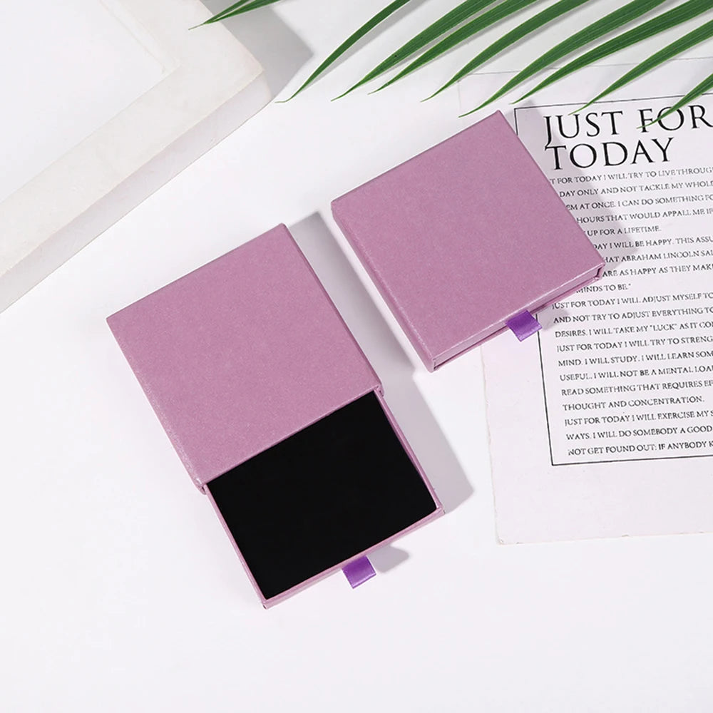 Kraft Paper Drawer Jewelry Box