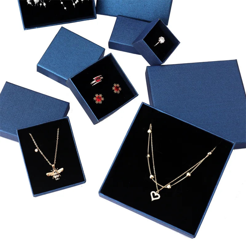 Royal Blue Paper Gift Box