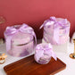 Candy Box With Bow Ribbon Round Gift Packaging Boxes