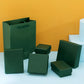 Blackish Green Square Jewelry Storage Box