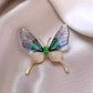 Sweet Flower Shape Lapel Pin Inlaid Shiny Rhinestones Brooches All-match Versatile Corsage Accessories