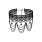 Neo-Gothic Punk Black Sexy Lace Chokers Necklace For Women Fashion Retro Clavicle Chain Halloween Collar Choker Steampunk Gifts