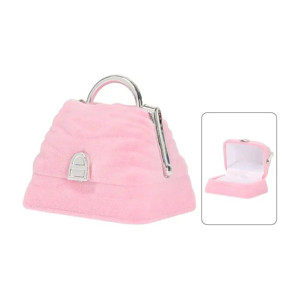 Lovely Velvet Box for Earrings Necklace Bracelet