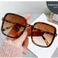 New Oversized Rectangle Sunglasses Women's Fashion Square Sun Glasses Men's Classic Vintage Eyewear UV400 Oculos De Sol