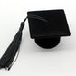Graduation Bachelor Cap Doctor Hat Ring/Earrings Box