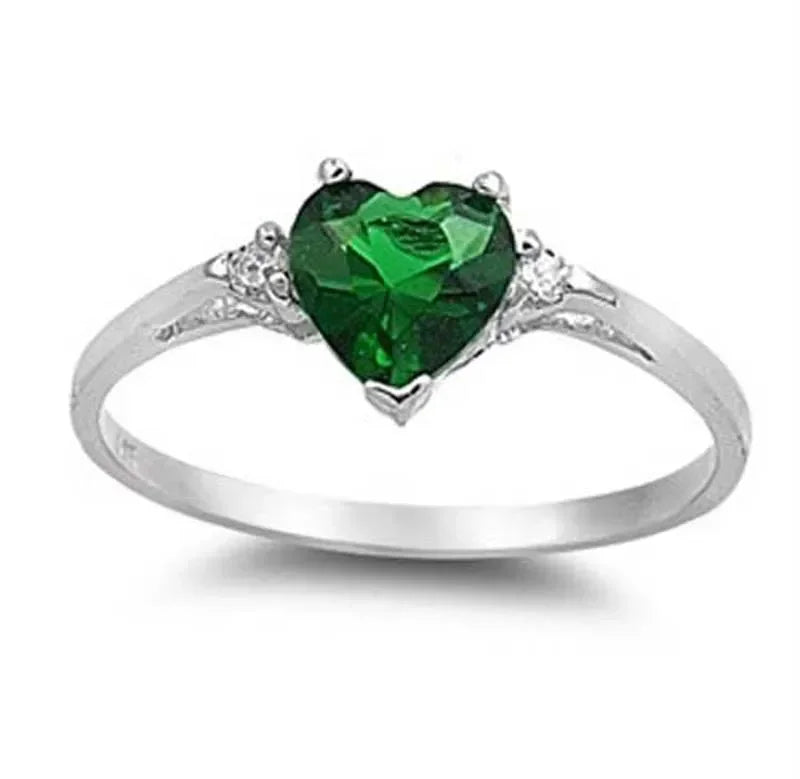 2025 New Luxury High End Party Women's Ring Bright Green Oval Crystal Noble  Retro Style Accessories Gorgeous Gift