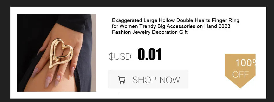 8 Pcs Chunky Open Smooth Surface Rings Set for Women Trendy Gold Color and Silver Color Mixed Finger Rings Accessories Fashion