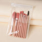 8PCS Portable Makeup Brush Set Soft Makeup Concealer Brush Blush Loose Powder Eye Shadow Foundation Brush Beauty Tools
